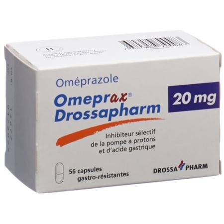 Omeprax-Drossapharm Kaps 20 mg 56 pcs - PrimeCare Global
