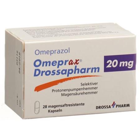 Omeprax-Drossapharm Kaps 20 mg 28 pcs - PrimeCare Global