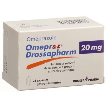 Omeprax-Drossapharm Kaps 20 mg 28 pcs - PrimeCare Global