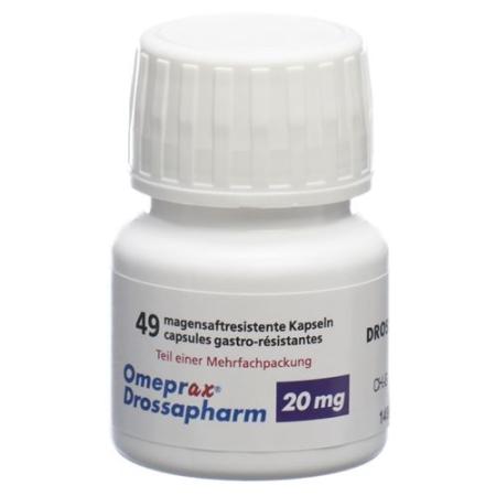 Omeprax-Drossapharm Kaps 20 mg 98 pcs - PrimeCare Global