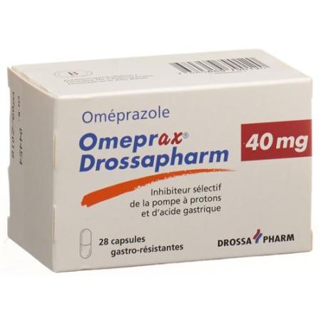 Omeprax-Drossapharm Kaps 40 mg 56 pcs - PrimeCare Global