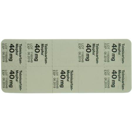 Telmisartan-Mepha Tabl 40 mg 28 pcs - PrimeCare Global
