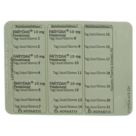 Farydak caps 10 mg 6 pcs - PrimeCare Global