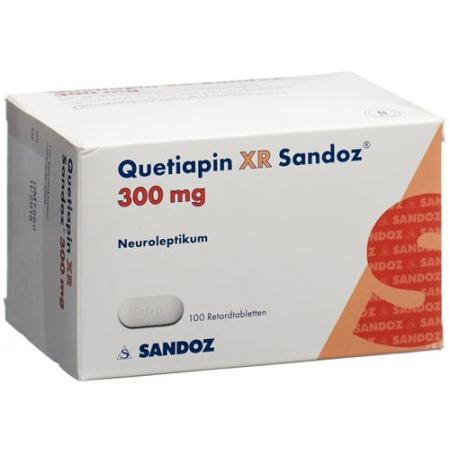 Quetiapine XR Sandoz Ret Tabl 300 mg 100 pcs - PrimeCare Global