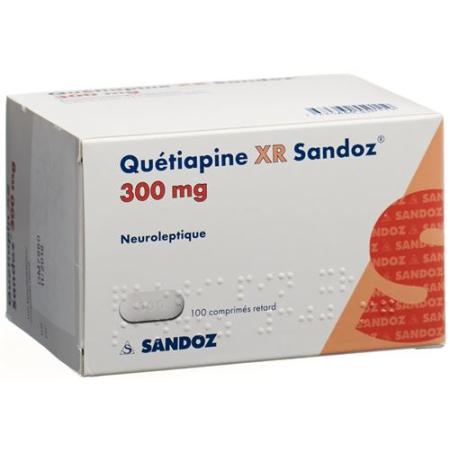 Quetiapine XR Sandoz Ret Tabl 300 mg 100 pcs - PrimeCare Global
