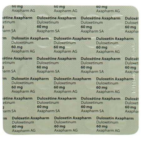 Duloxetine Axapharm Kaps 60 mg 28 pcs - PrimeCare Global