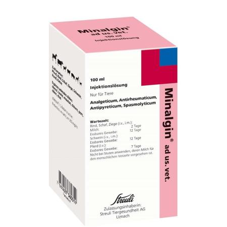 MINALGIN Inj Lös 500 mg/ml ad us vet. - PrimeCare Global