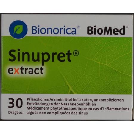 Sinupret extract Drag 30 pcs - PrimeCare Global