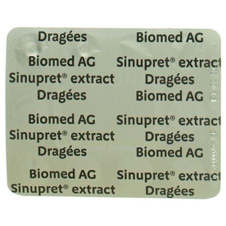 Sinupret extract Drag 30 pcs - PrimeCare Global