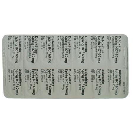 Duloxetine Spirig HC Kaps 60 mg 28 pcs - PrimeCare Global