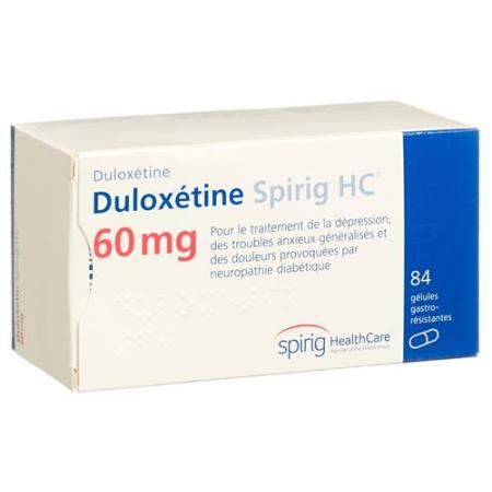 Duloxetine Spirig HC Kaps 60 mg 84 pcs - PrimeCare Global