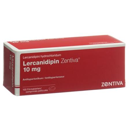 Lercanidipin Zentiva Filmtabl 10 mg 100 pcs - PrimeCare Global