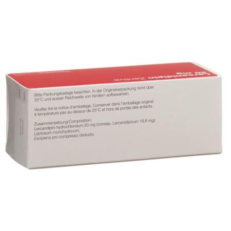 Lercanidipin Zentiva Filmtabl 20 mg 100 pcs - PrimeCare Global