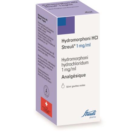 Hydromorphoni HCl Streuli Tropfen 1 mg/ml Fl 50 ml - PrimeCare Global