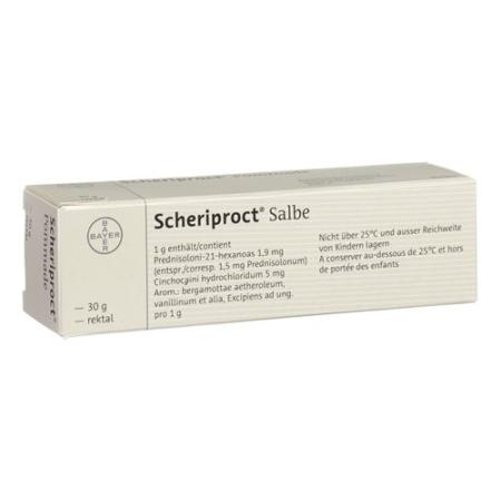 Scheriproct Ointment Tb 30 g - PrimeCare Global