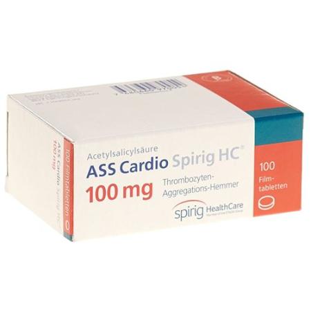 ASS Cardio Spirig HC Filmtabl 100 mg 100 pcs - PrimeCare Global