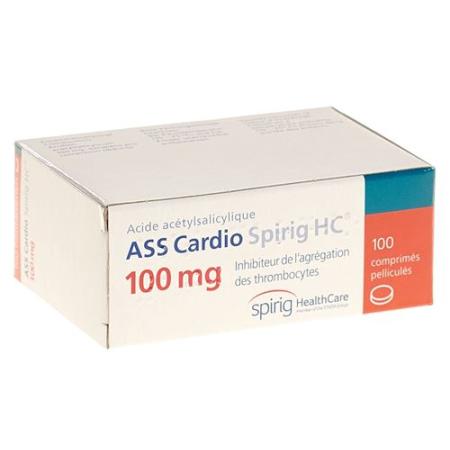 ASS Cardio Spirig HC Filmtabl 100 mg 100 pcs - PrimeCare Global