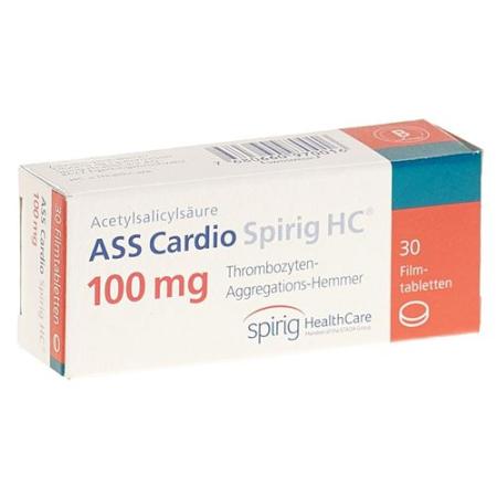 ASS Cardio Spirig HC Filmtabl 100 mg 30 pcs - PrimeCare Global