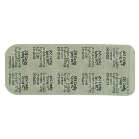ASS Cardio Spirig HC Filmtabl 100 mg 30 pcs - PrimeCare Global
