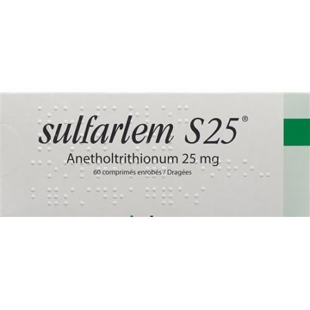 Sulfarlem S25 60 dragees - PrimeCare Global