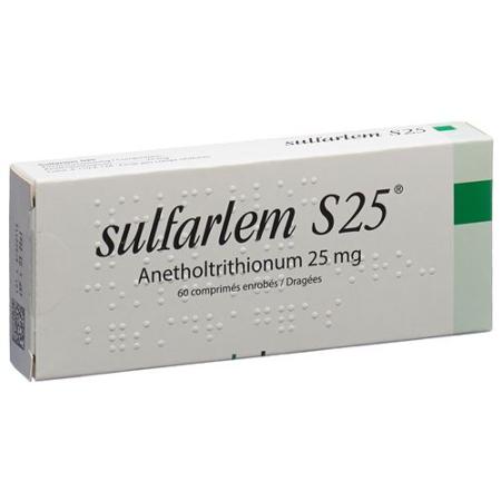 Sulfarlem S25 60 dragees - PrimeCare Global