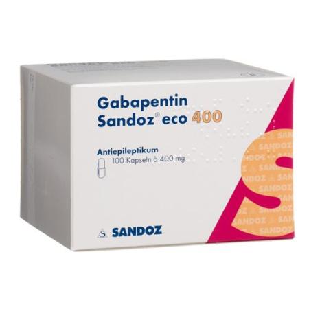Gabapentin Sandoz eco caps 400 mg 50 pcs - PrimeCare Global