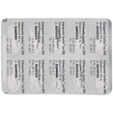 Gabapentin Sandoz eco caps 300 mg 50 pcs - PrimeCare Global