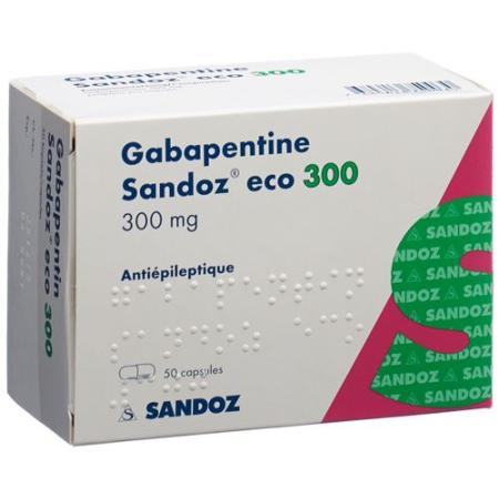 Gabapentin Sandoz eco caps 300 mg 50 pcs - PrimeCare Global