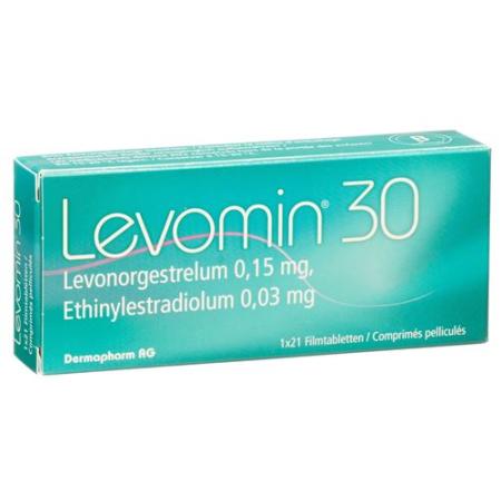 Levomin 30 film tablets 21 pcs - PrimeCare Global