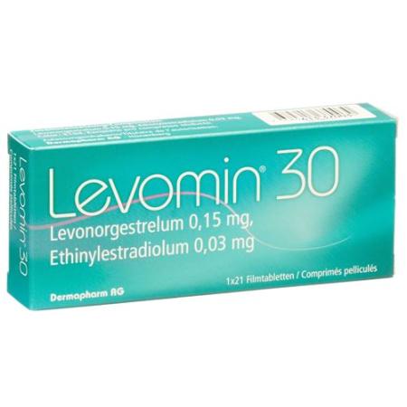 Levomin 30 film tablets 3 x 21 pcs - PrimeCare Global