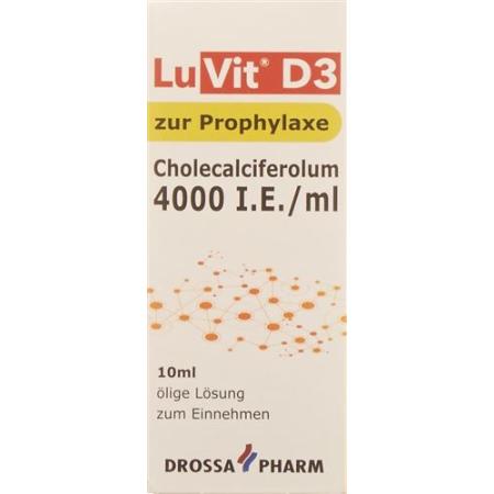 LuVit D3 Cholecalciferolum oily solution 4000 IU/ml for prophylaxis - PrimeCare Global