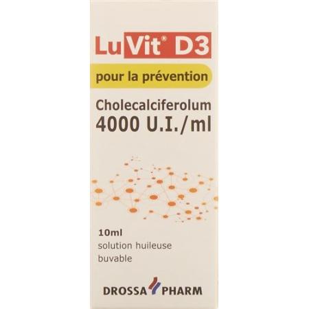 LuVit D3 Cholecalciferolum oily solution 4000 IU/ml for prophylaxis - PrimeCare Global