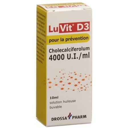 LuVit D3 Cholecalciferolum oily solution 4000 IU/ml for prophylaxis - PrimeCare Global