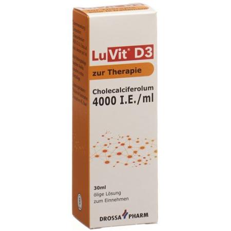 LuVit D3 Cholecalciferolum oily solution 4000 IU/ml for therapy - PrimeCare Global