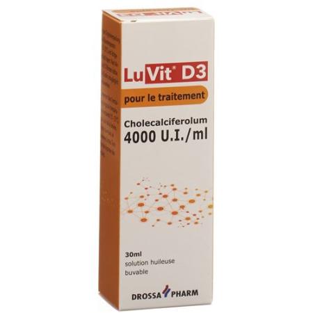 LuVit D3 Cholecalciferolum oily solution 4000 IU/ml for therapy - PrimeCare Global