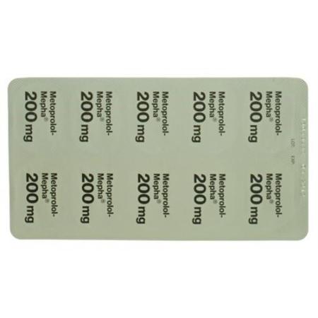Metoprolol-Mepha Depotabs 200 mg 100 pcs - PrimeCare Global