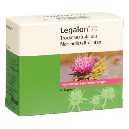 Legalon Kaps 70 mg 40 pcs - PrimeCare Global