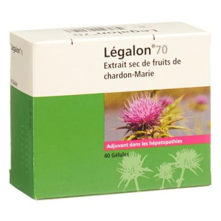 Legalon Kaps 70 mg 40 pcs - PrimeCare Global