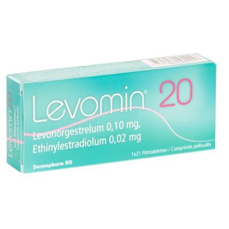 Levomin 20 film tablets 21 pcs - PrimeCare Global