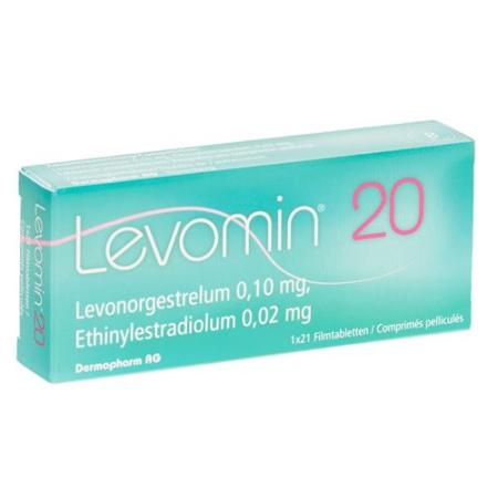Levomin 20 film tablets 3 x 21 pcs - PrimeCare Global