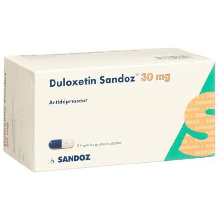 Duloxetine Sandoz Kaps 30 mg 84 pcs - PrimeCare Global