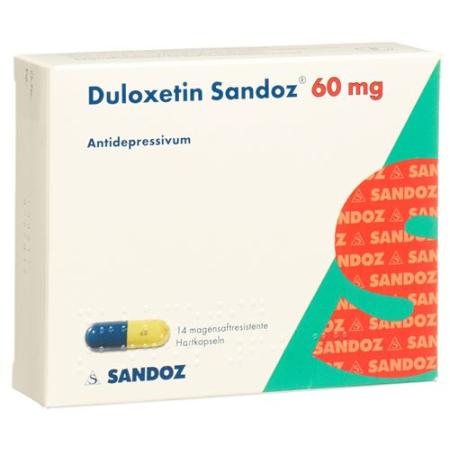 Duloxetine Sandoz Kaps 60 mg 14 pcs - PrimeCare Global