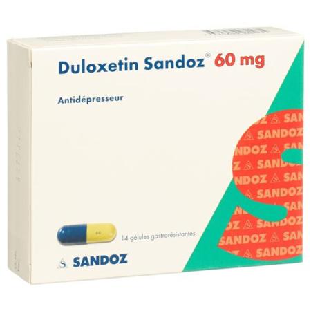 Duloxetine Sandoz Kaps 60 mg 14 pcs - PrimeCare Global