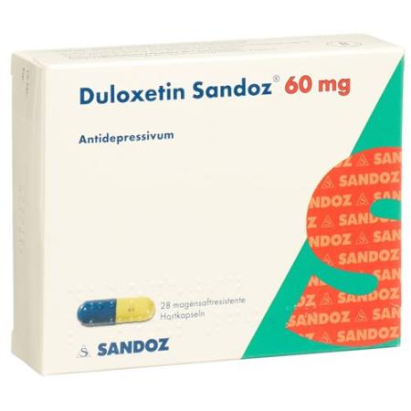 Duloxetine Sandoz Kaps 60 mg 28 pcs - PrimeCare Global