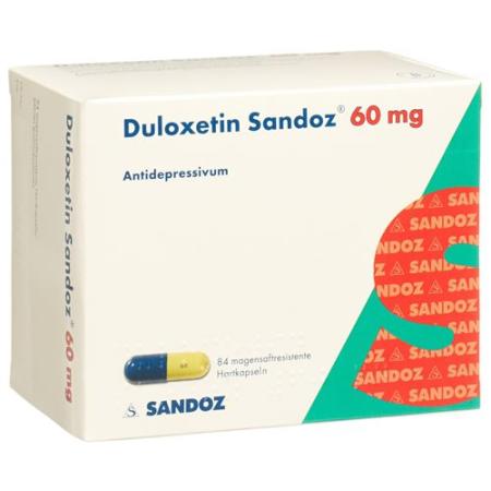 Duloxetine Sandoz Kaps 60 mg 84 pcs - PrimeCare Global