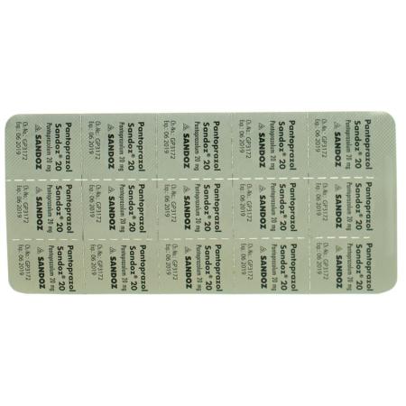 PANTOPRAZOL Sandoz Filmtabl 20 mg - PrimeCare Global