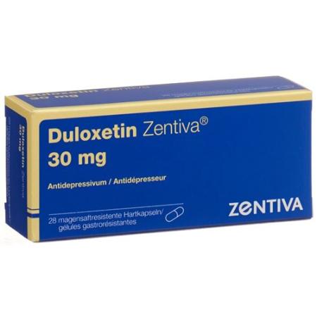 Duloxetine Zentiva Kaps 30 mg 28 pcs - PrimeCare Global