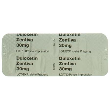 Duloxetine Zentiva Kaps 30 mg 28 pcs - PrimeCare Global