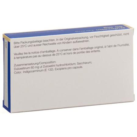 Duloxetine Zentiva Kaps 60 mg 28 pcs - PrimeCare Global