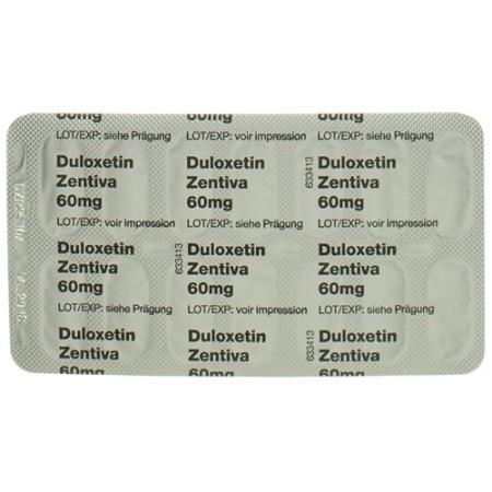 Duloxetine Zentiva Kaps 60 mg 28 pcs - PrimeCare Global